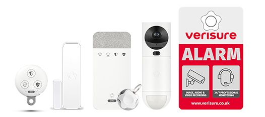 Verisure alarm kit contents